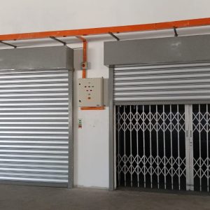 Goods Lift with Roller Shutter