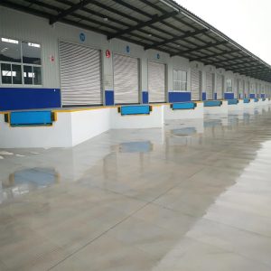 hydraulic loading dock leveler